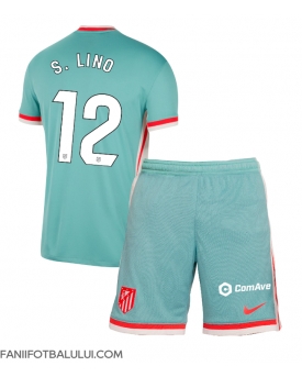 Atletico Madrid Samuel Lino #12 Echipament de Fotbal Replică 2024-25 Copii Deplasare (+ Șorturi)